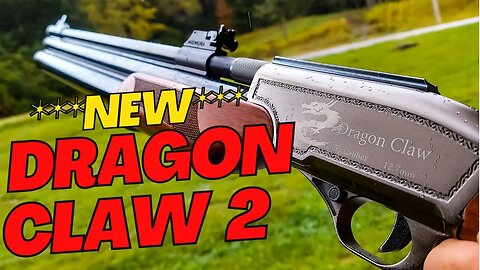 Dragon Claw 2!!! First Shots Range Day [EPIC Big Bore Air Rifle] 🐲🐲🐲