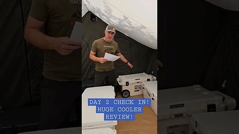 DAY 2 CHECK IN - COOLER REVIEW!
