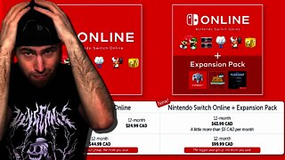 Nintendo Switch Online Expansion Pack is TOO EXPENSIVE!!