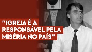 Áudio de Bolsonaro: "A igreja é a grande responsável pela miséria no país"