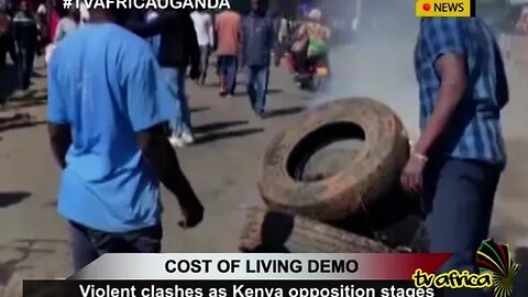 COST OF LIVING DEMO: Violent clashes as Kenya opposition stages third day of protests