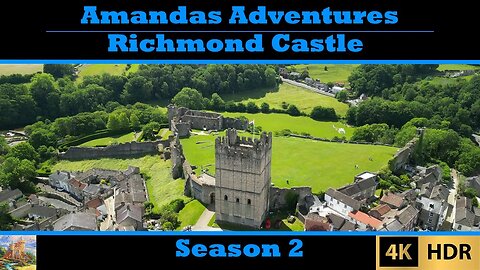 Richmond Castle & Drone footage 4K HDR