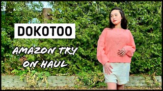 Dokotoo Amazon Clothing Try on Haul