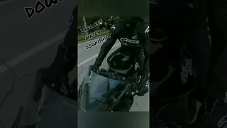 Kawasaki ZX6R 3rd Gear to Complete Stop in 1st Gear Left Hand Turn...See Description (Version 2)