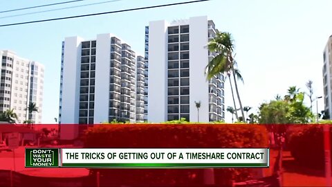 The tricks of getting out of a timeshare contract