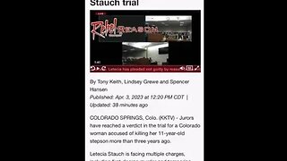 Letecia Stauch has been found guilty on all counts