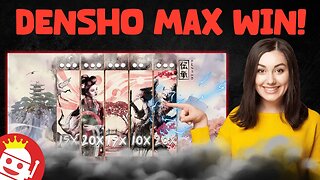 💪 BWB MEMBER LANDS MAX WIN ON HACKSAW'S DENSHO SLOT!