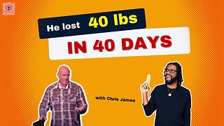 He lost 40 Lbs. In 40 Days