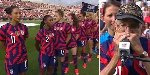 US Women's Soccer Team Disses WWII Veteran