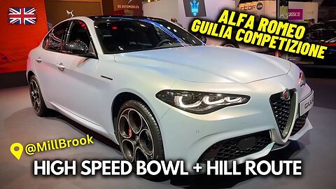 Alfa Romeo Guilia Competizione 280 | Millbrook Proving Grounds POV