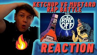 Ketchup vs Mustard Rap Battle | Rap Off | IRISH REACTION | THIS IS FIRE!!