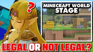 Is MINECRAFT WORLD a Tourney Legal Stage?