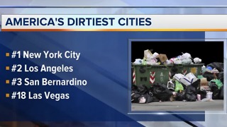 Las Vegas ranked 18th dirtiest city in America