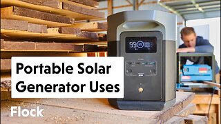 Ways We Use our EcoFlow Delta 2 Max PORTABLE SOLAR GENERATOR for WORK — Ep. 175