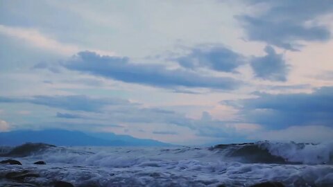 ocean waves #calm #viralvideo #mindrelaxingmusic #youtube #youtubeshorts