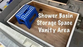 Sienna Tiny Camper Shower Basin
