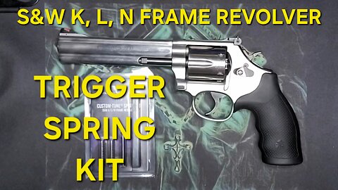 Smith&Wesson K, L, N Frame Revolver Trigger Spring Kit
