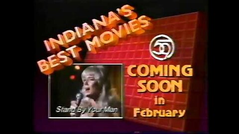 January 1985 - WPDS Promo for 'Stand By Your Man' Movie & Dick Wolfsie's 'Night Talk'