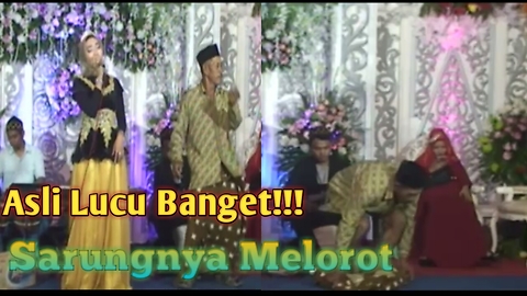 Asik joged sarunge Melorot lucu banget