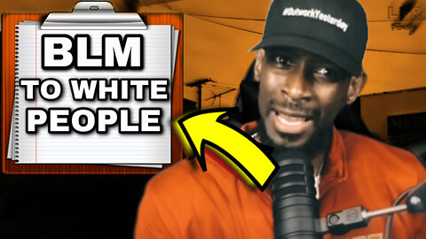 BLM 10 Demands For The WHITE MAN! LOL