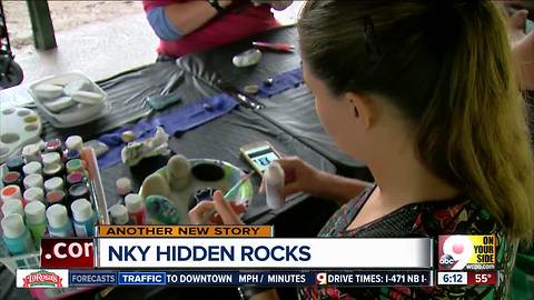 Thousands of people in NKY are bonding over...painted rocks