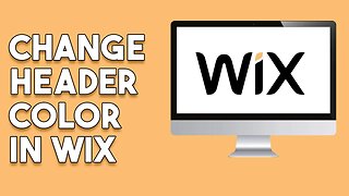 How To Change Header Color In Wix