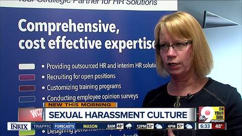 Companies need 'zero tolerance' policy for sexual harassment, HR expert says