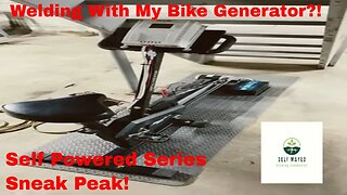 Using My Bike Generator For Welding Power? 2023 Goals! #shorts #diy