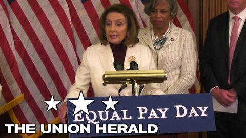 Speaker Pelosi Holds an Equal Pay Day 2022 Press Conference