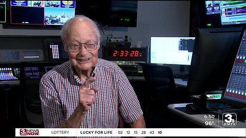 Former KMTV engineer, WWII veteran returns to station ahead of 100th birthday
