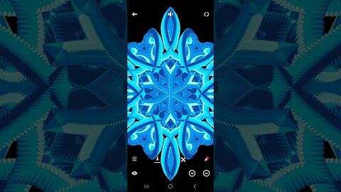 Tangle app on Android: perfect symmetry #3