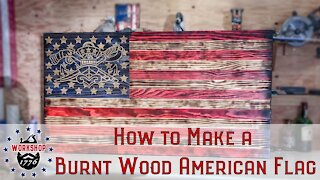 How to make a HUGE wooden American Flag