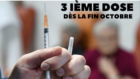 3ième DOSE VACCIN QUÉBEC