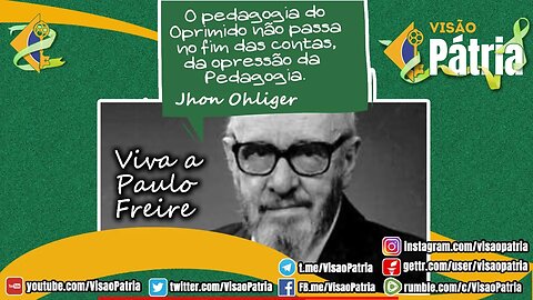 Viva a Paulo Freire