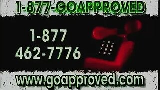 "Goapproved.com" Scammy TV Commercial 2002 (2000's Financial Commercial)
