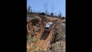 Subaru Crosstrek steep hill climb