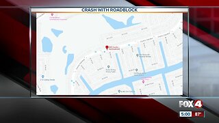 Country Club Boulevard shut down due to accident in Cape Coral