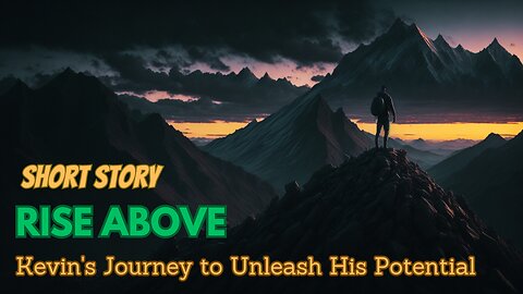short story "Rise Above: Kevin's Journey to Unleash His Potential" (motivation and inspiration)