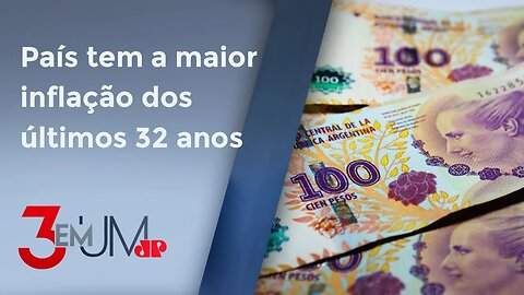 Com 109% de inflação, Argentina aumenta taxa básica de juros para 97%