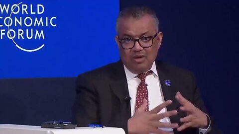 Tedros Pushing The Medical Treaty Changes By May 2024... To Prepare The World For The Future