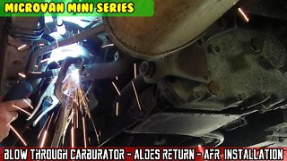 Micro Van (SE1 E06) Yep, it's a blow through carb. AFR gauge installation, some test drives