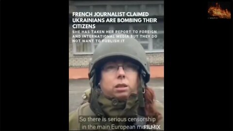 French Journalist, Ukraine is Bombing Civilians