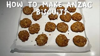 How to make ANZAC biscuits ￼