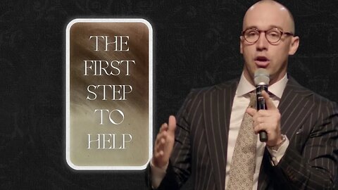 The First Step To Help | Sermon | Rev Drew Galloway | Youth Week 2023