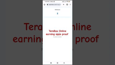 TeraBox Online Earning Proof #terabox #ytshorts #earningproof #shorts