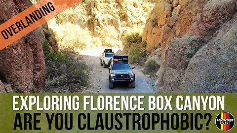 EXPLORING THE FLORENCE BOX CANYON - 2020 TOYOTA TACOMA & 4RUNNER...WINTER DESERT LIFE IS THE BEST