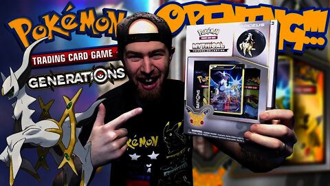 THE BEST POKEMON CARD SET! - Arceus Pokemon Generations Pin Collection OPENING!