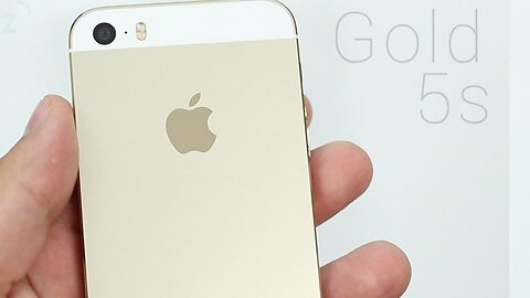 Gold iPhone 5s Unboxing, Hands On