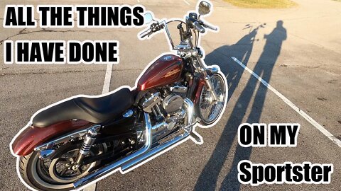 All the things that I have done to my 2012 Sportster 72.