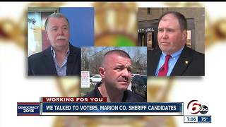 Talking to voters, Republican Marion County Sheriff candidates before May primary